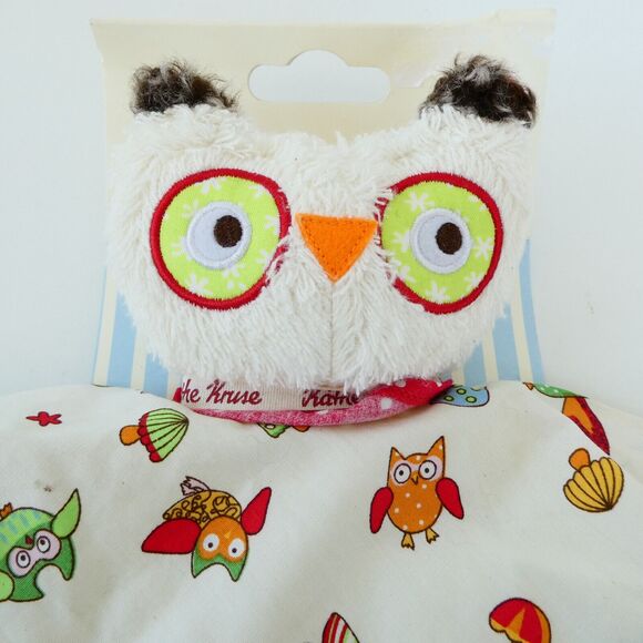 NEW Käthe Kruse Alba Owl Blanket Doll Plush Lovey Germany Tag Stuffed Animal - Picture 2 of 7